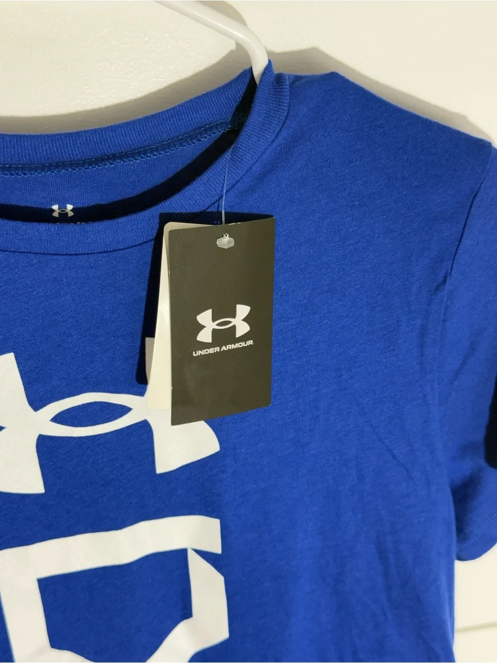 Under Armour Royal Blue Short Sleeve Logo Tee